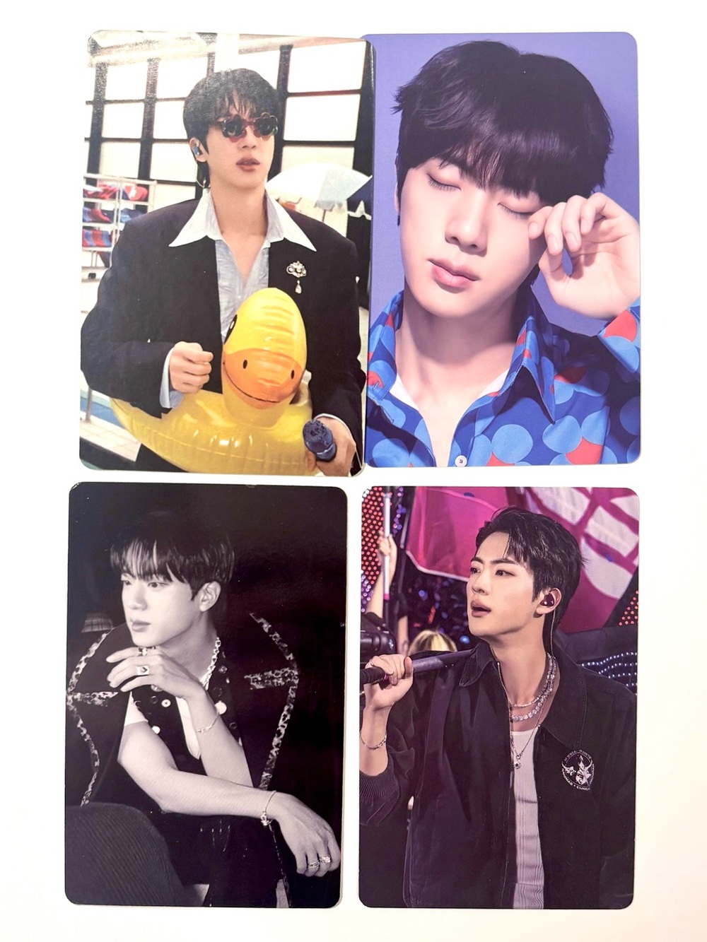 (4/$5) BTS JIN PHOTOCARD BUNDLE